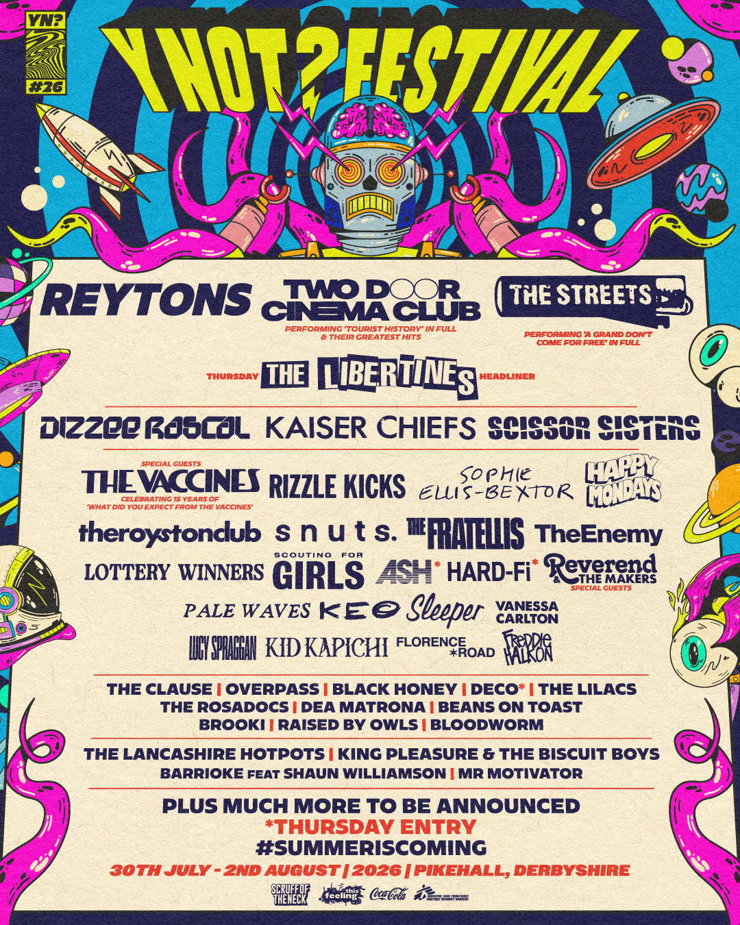 Y Not Festival poster